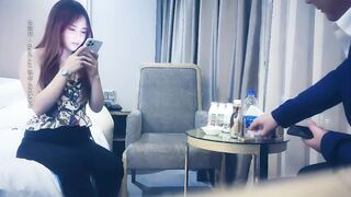 【赵总寻花】赵总使出江湖失传的绝技蝉附式，征服网红脸羞涩美女